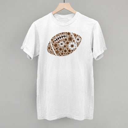 Floral Football Brown