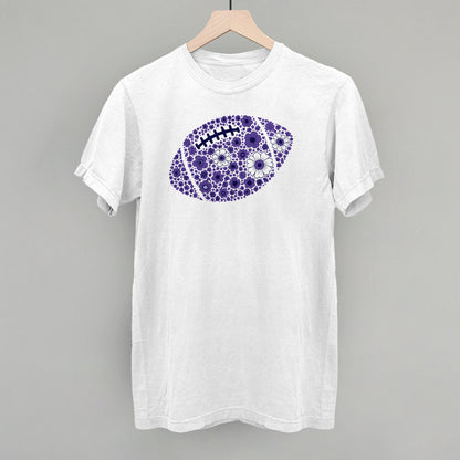 Floral Football Purple