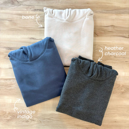 Heather Charcoal Essential Hoodie