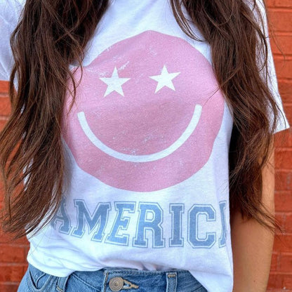 America (Smiley Face)