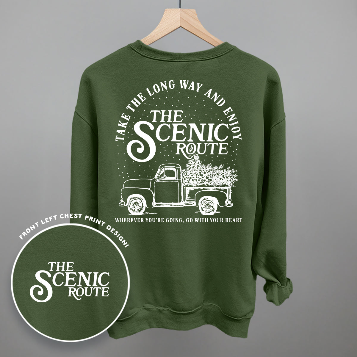 The Scenic Route (Back Print)