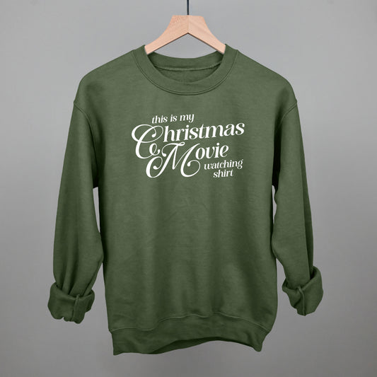 Christmas Movie Watching Shirt (White)