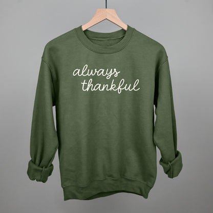 Always Thankful Script