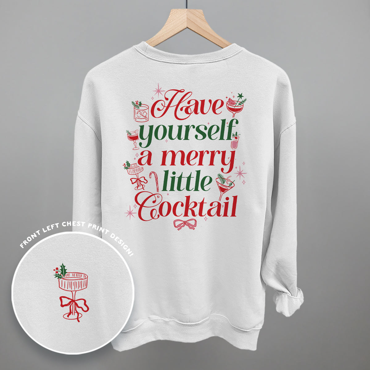 Merry Little Cocktail (Back Print)