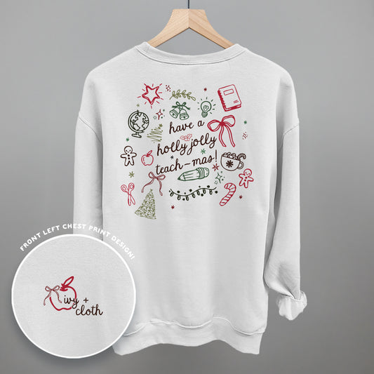 Holly Jolly Teachmas (Back Print)