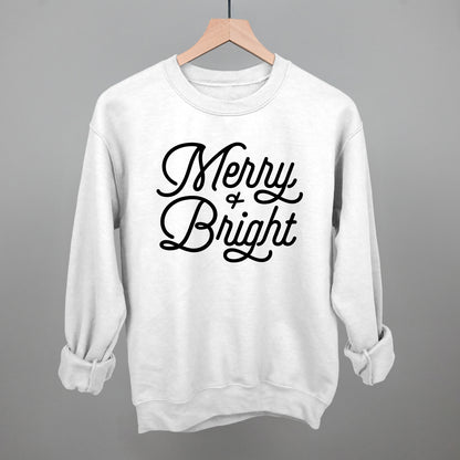 Merry And Bright (Monoline Script) (Black)