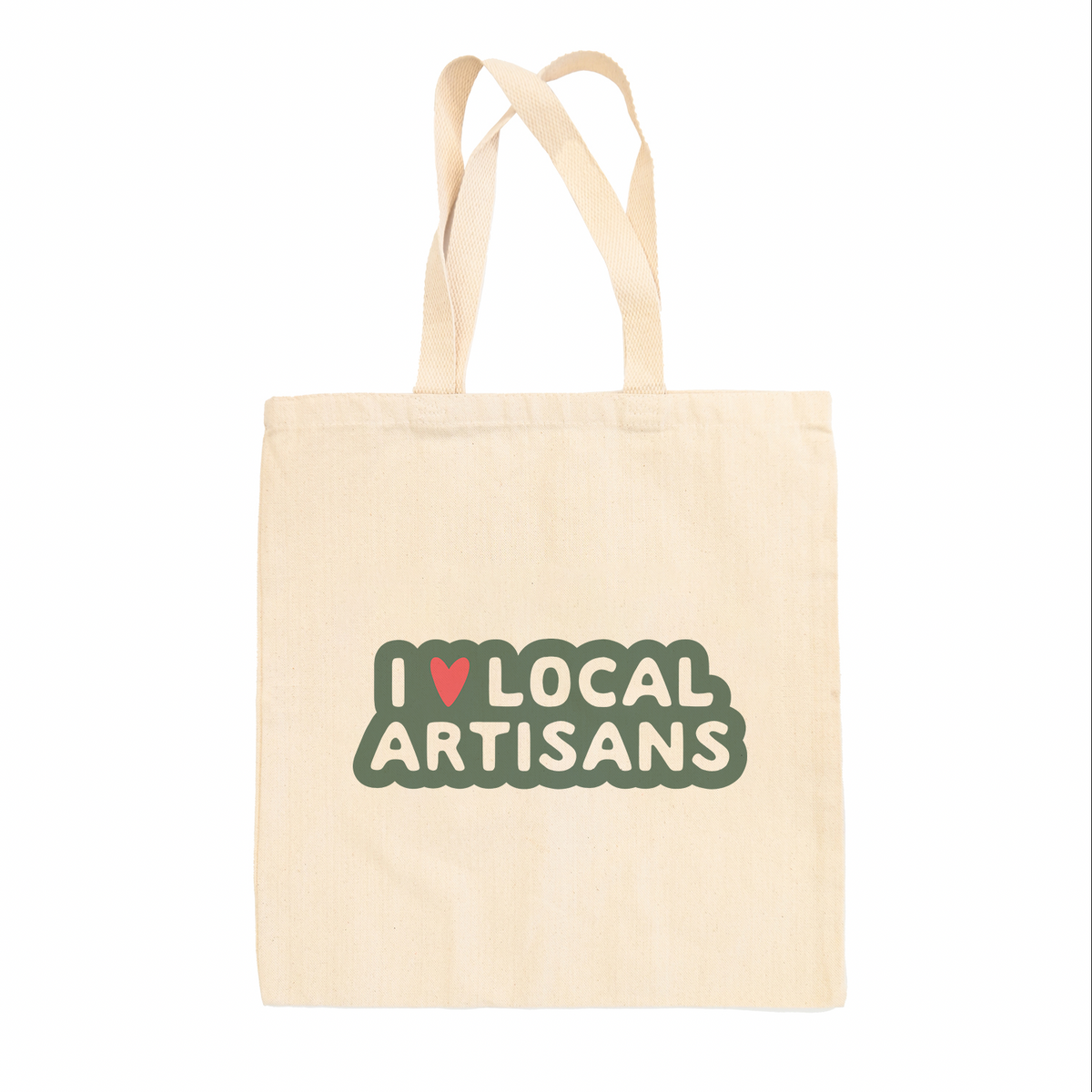 I Heart Local Artisans Tote Bag