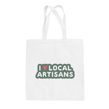 I Heart Local Artisans Tote Bag