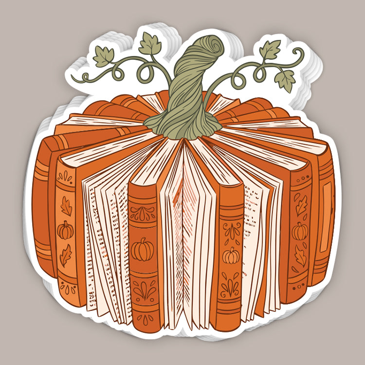 Pumpkin Book (Decal)