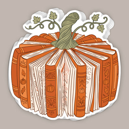 Pumpkin Book (Decal)