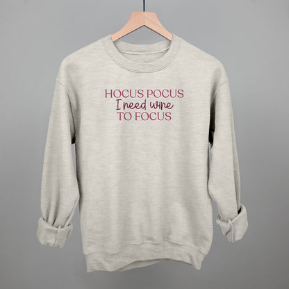 Hocus Pocus I Need Wine To Focus