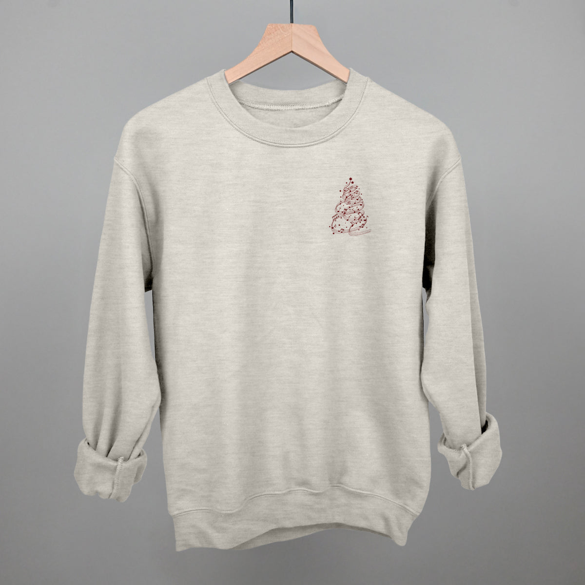Music Note Christmas Tree (Left Chest)