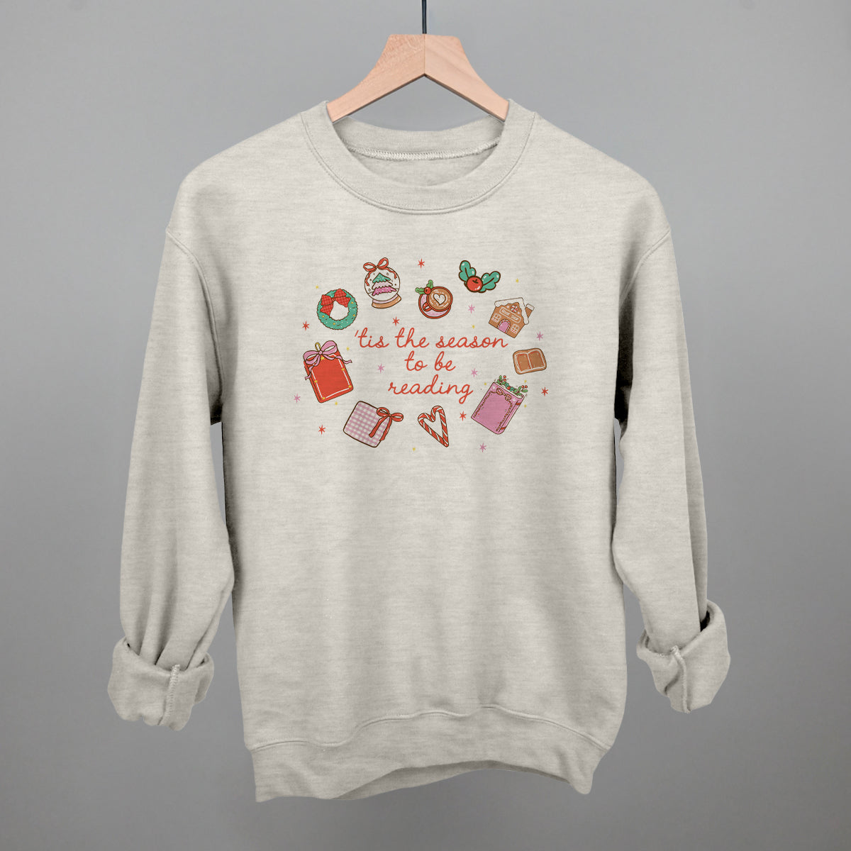 Tis The Season To Be Reading Wreath