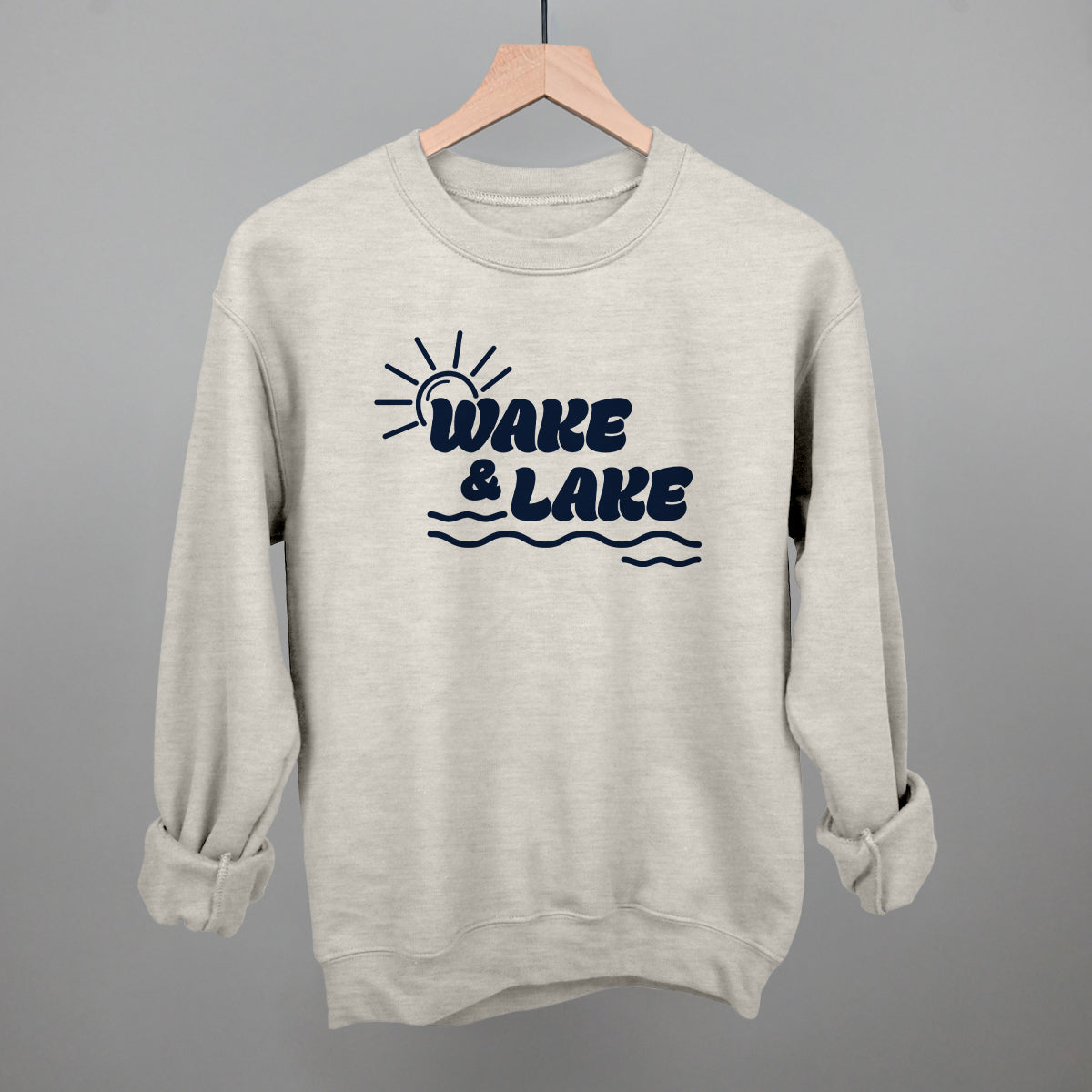 Wake And Lake (Navy Blue)