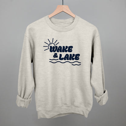 Wake And Lake (Navy Blue)