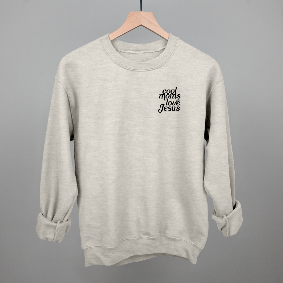 Cool Moms Love Jesus (Left Chest)