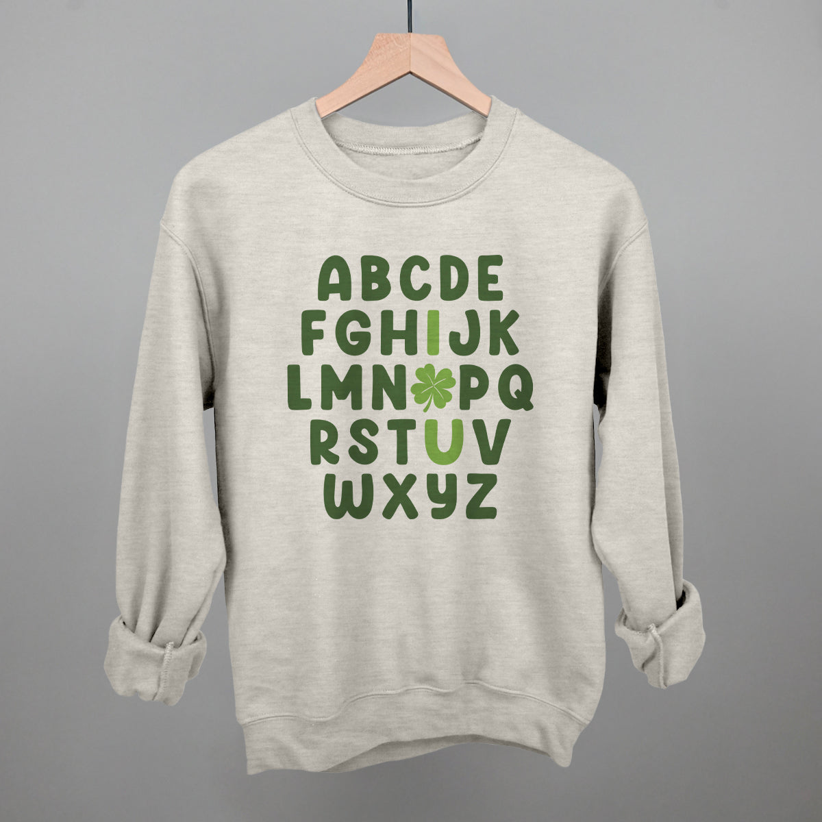 I Love You Clover Alphabet