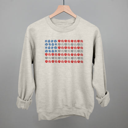 Flower American Flag