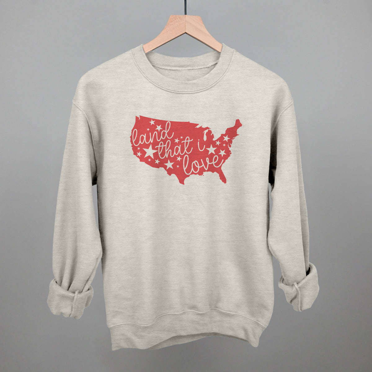 Land That I Love USA Silhouette