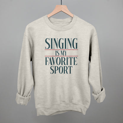 Singing Is My Favorite Sport