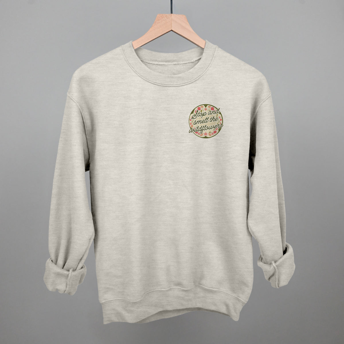Stop And Smell The Wildflowers (Left Chest)