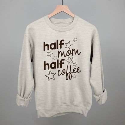 Half Mom Half Coffee Stars