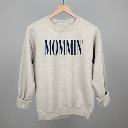 Mommin' Blue Text