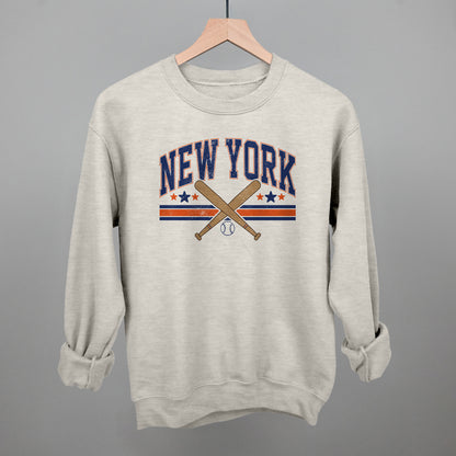 New York Baseball (Blue/Orange)