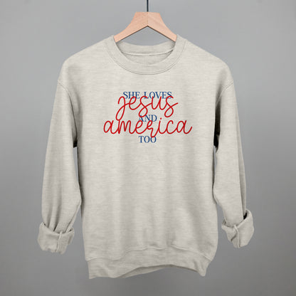She Loves Jesus And America Too