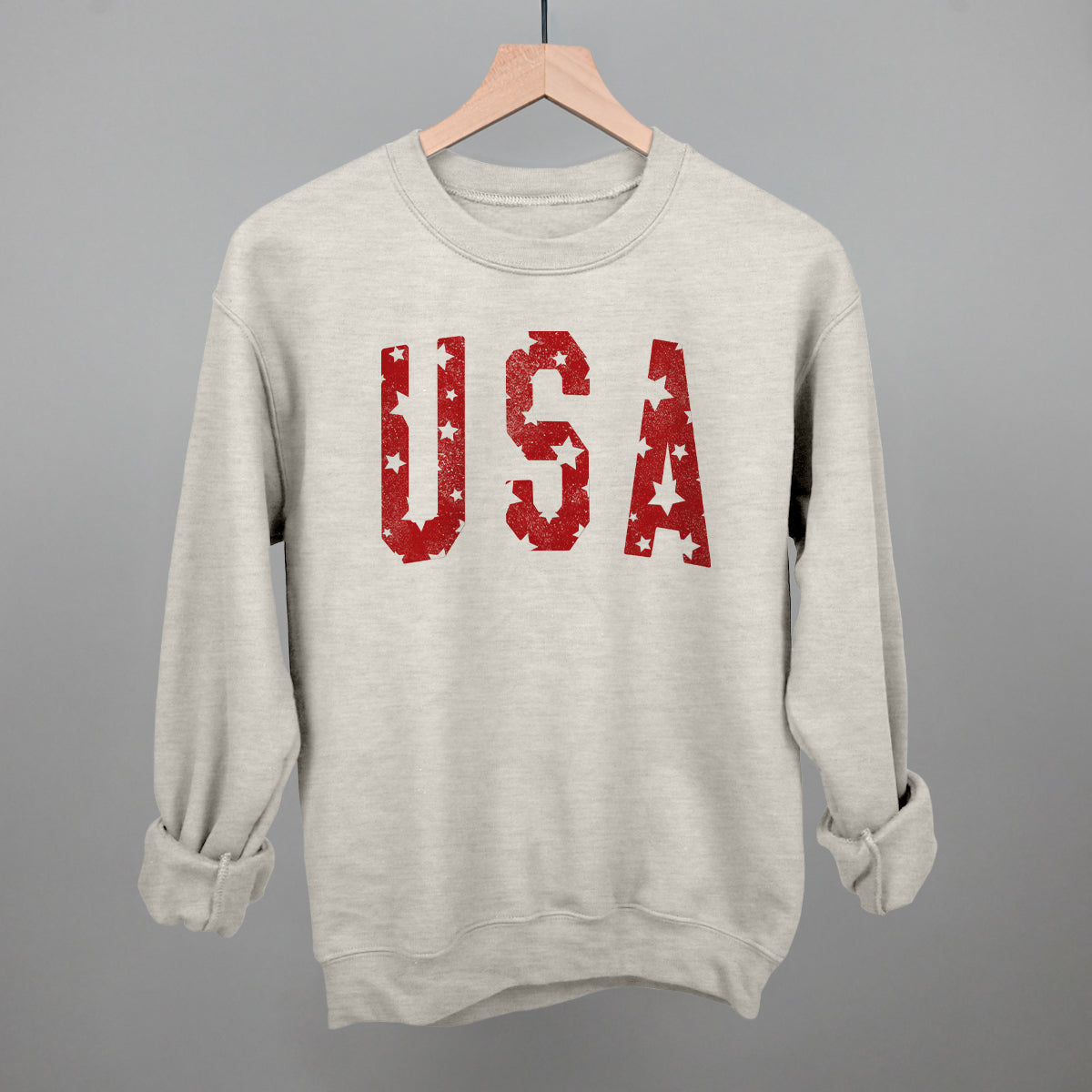 USA Distressed Stars