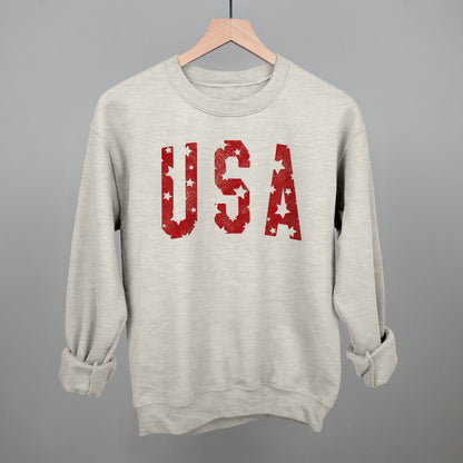 USA Distressed Stars