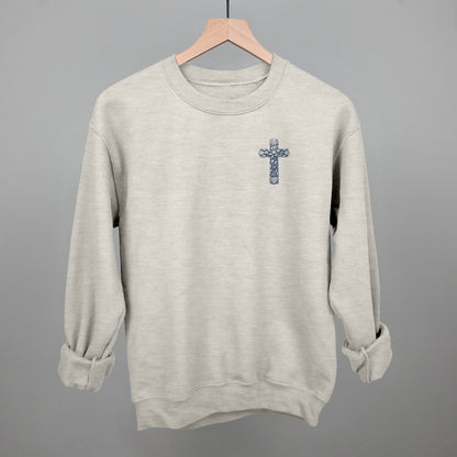 Seashell Cross (Left Chest)