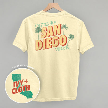 Greetings From San Diego (Back Print)