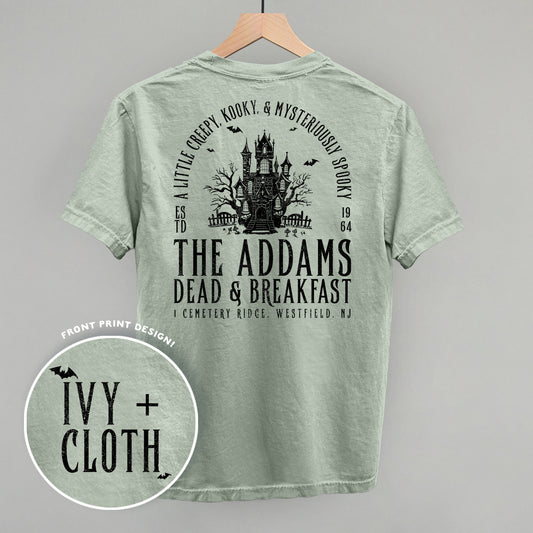 The Addams Dead & Breakfast (Back Print)