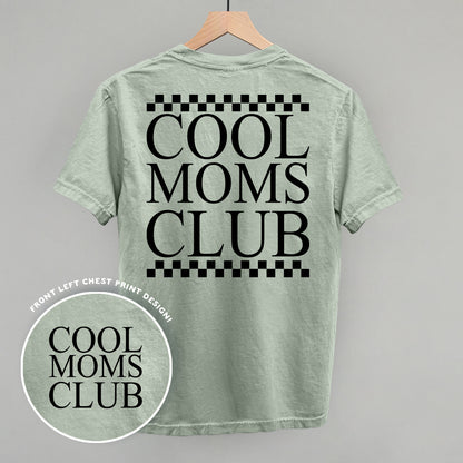 Cool Moms Club Checkered (Back Print)