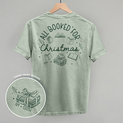 All Booked For Christmas Wreath (Back Print)