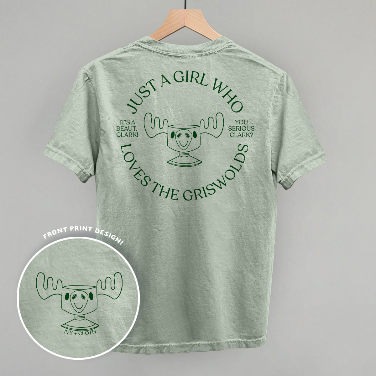 Just A Girl Who Loves The Griswolds (Back Print)