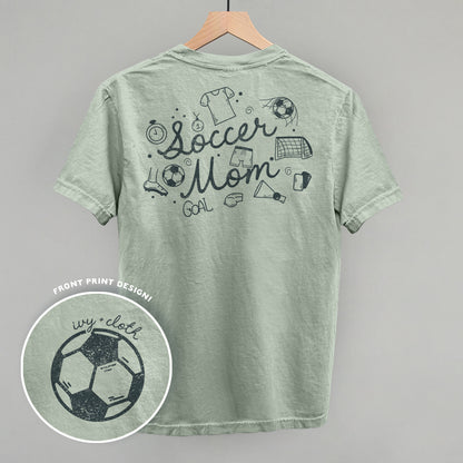 Soccer Mom (Script + Doodles) (Back Print)