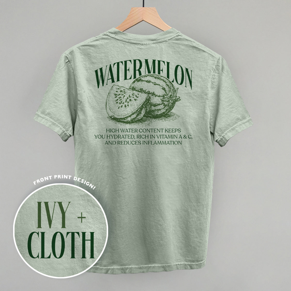 Watermelon Wellness (Back Print)