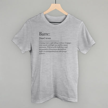 Barre Definition