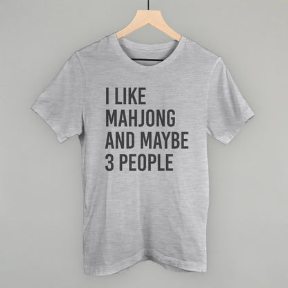 I Like Mahjong And Maybe 3 People