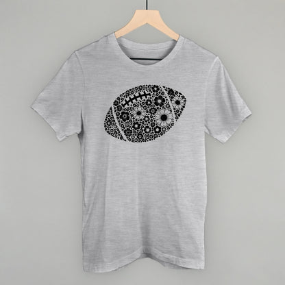 Floral Football Black