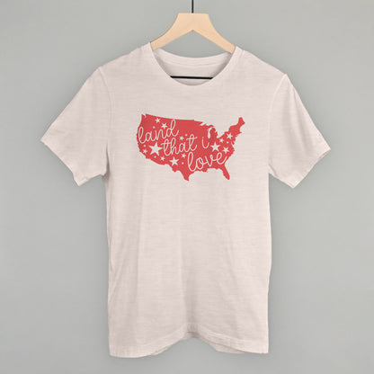 Land That I Love USA Silhouette