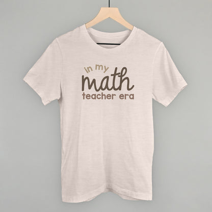 In My Math Teacher Era
