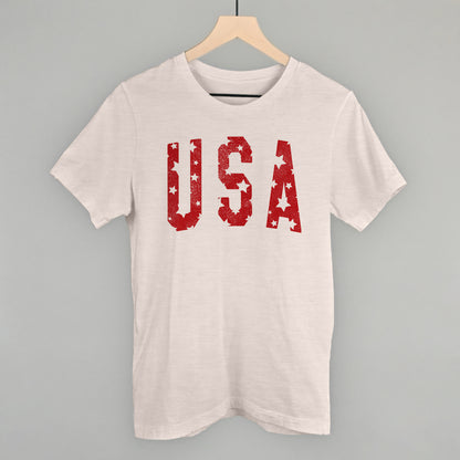 USA Distressed Stars