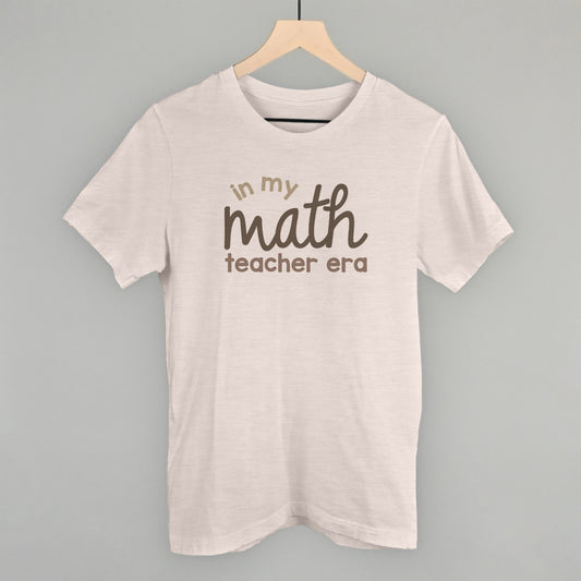 In My Math Teacher Era