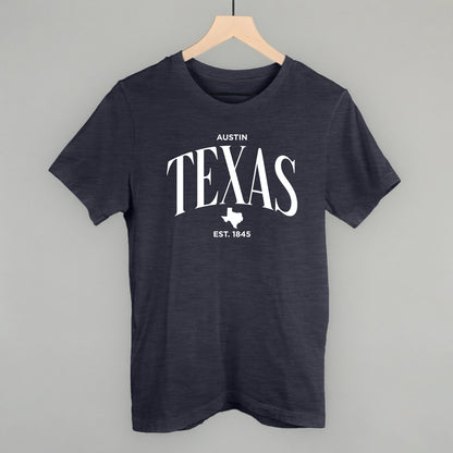 Texas Est. 1845 (White)