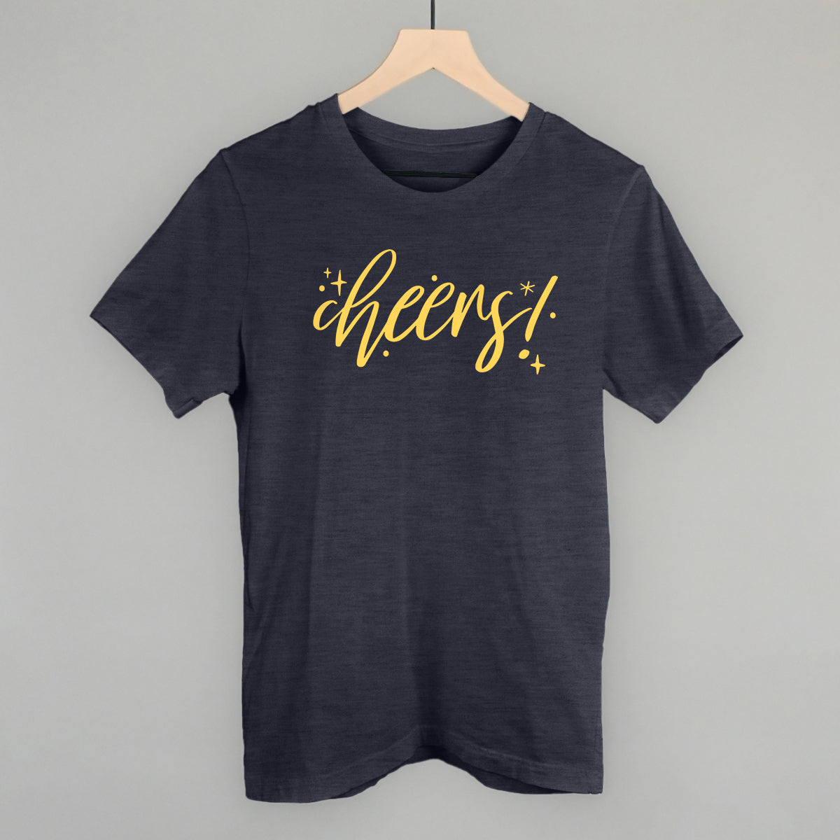 Cheers Gold Script + Sparkles