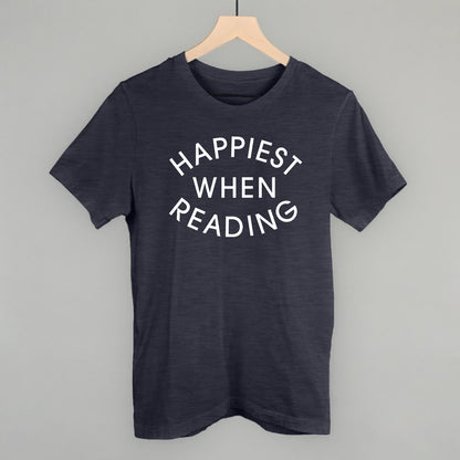 Happiest When Reading (White)