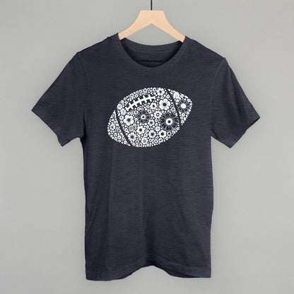 Floral Football White